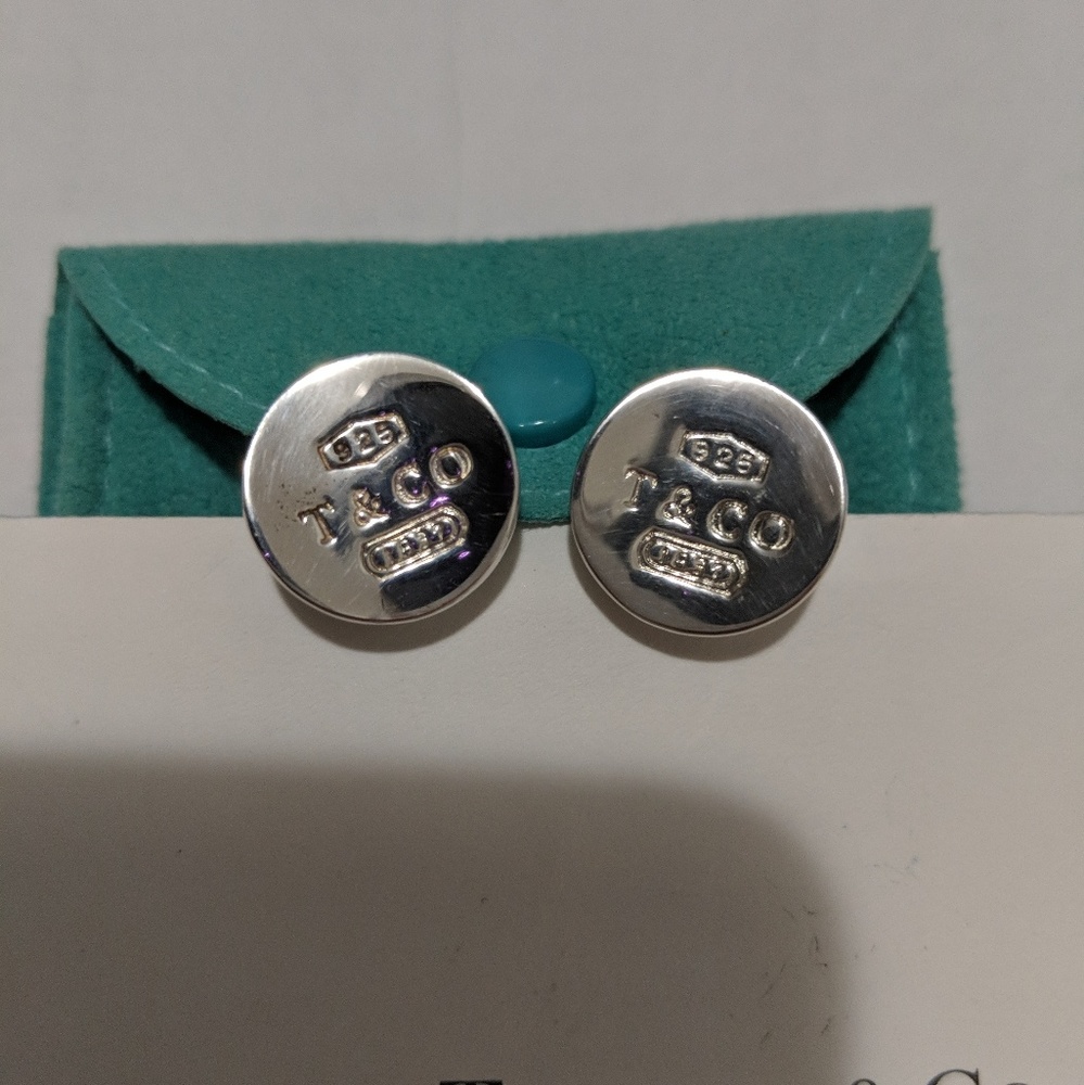 Tiffany Round Cufflinks